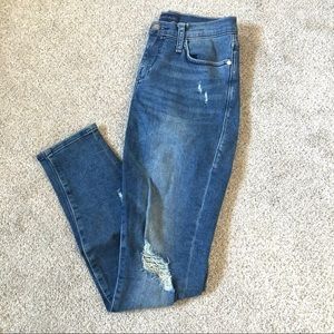 Rock & Republic distressed skinny jeans